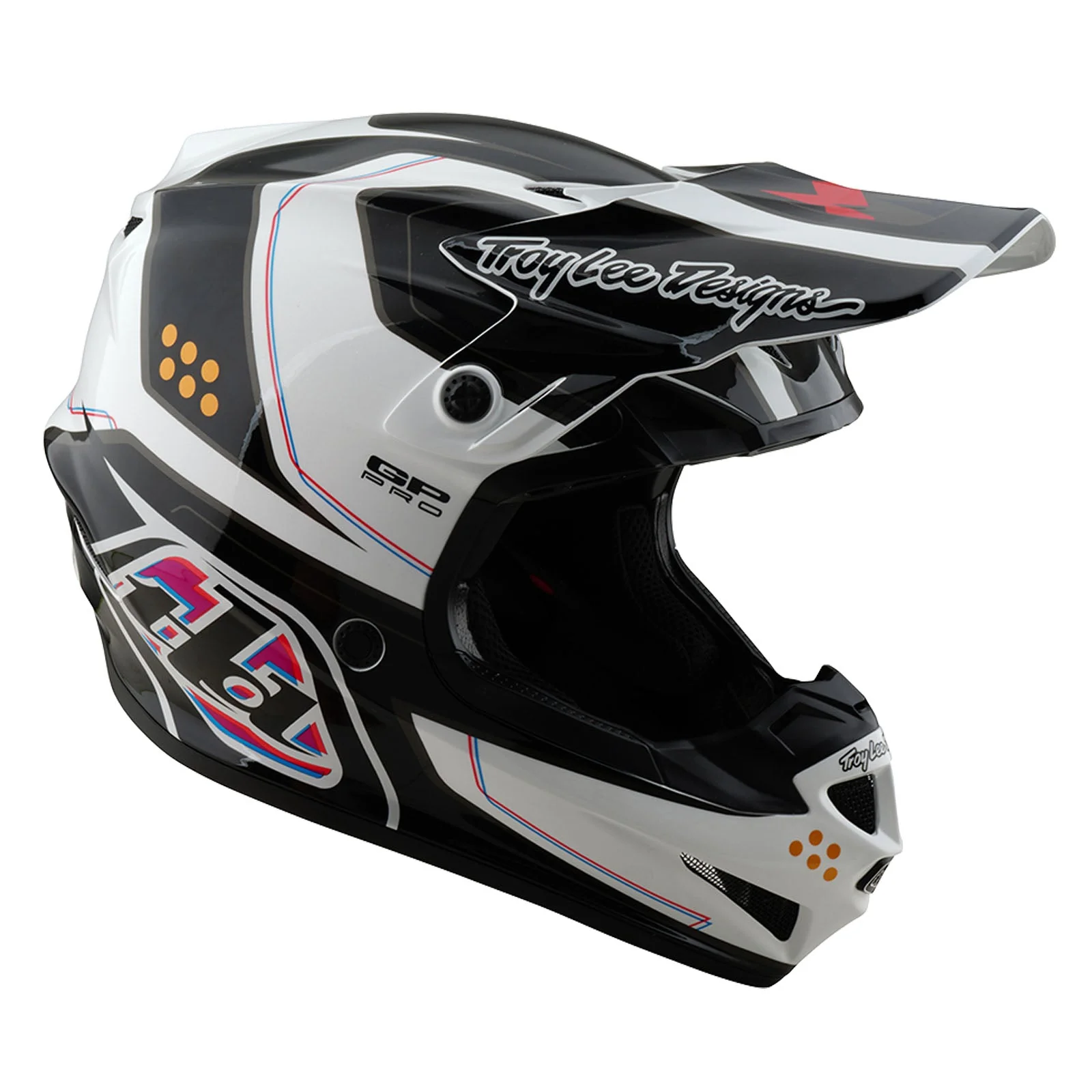 Troy Lee Designs Casco Niño GP Pro Troper Blanco - Image 6
