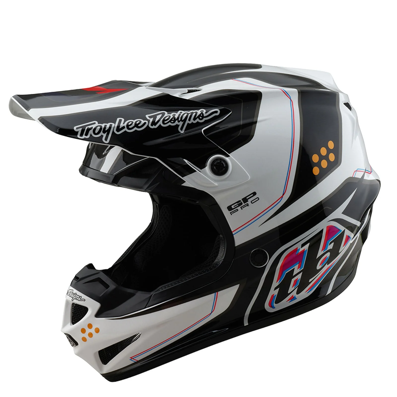 Troy Lee Designs Casco Niño GP Pro Troper Blanco - Image 7