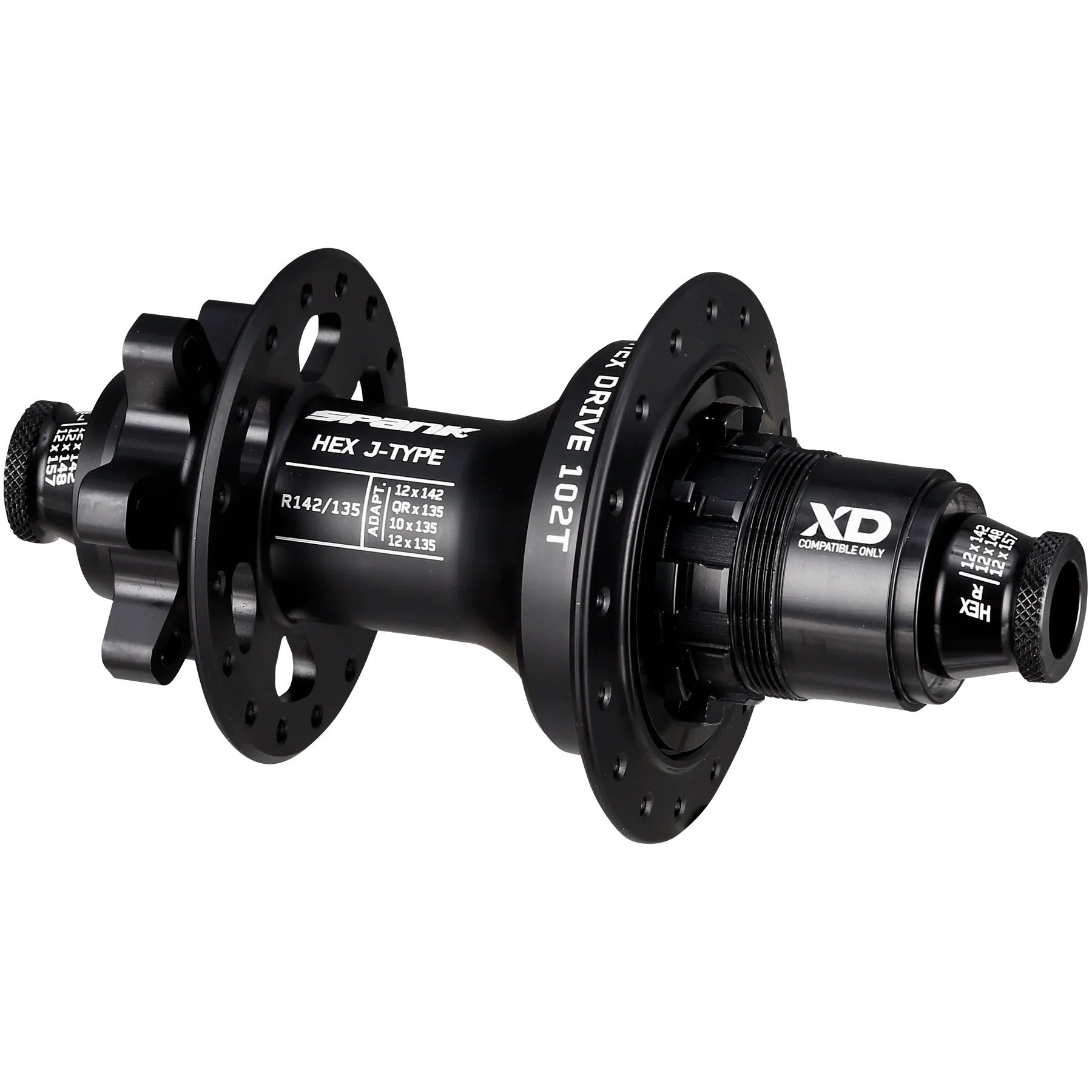 Maza Trasera Spank HEXDRIVE 102T JType  R135/142 - Image 2