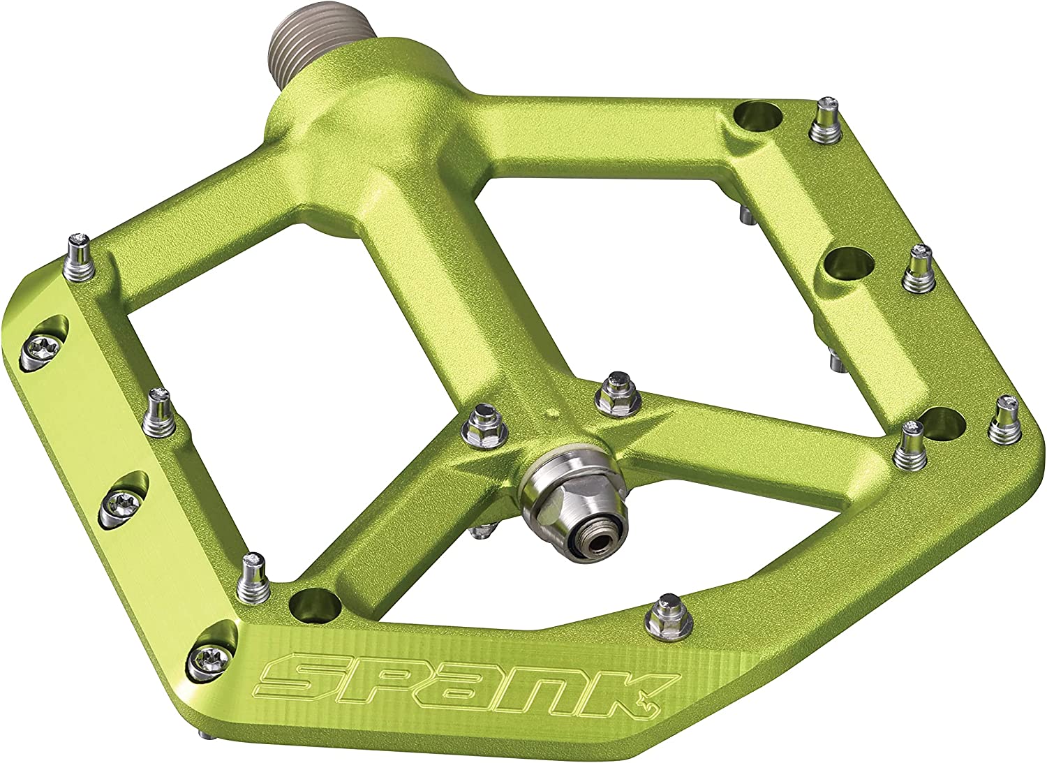 SPANK Pedales Spike Green