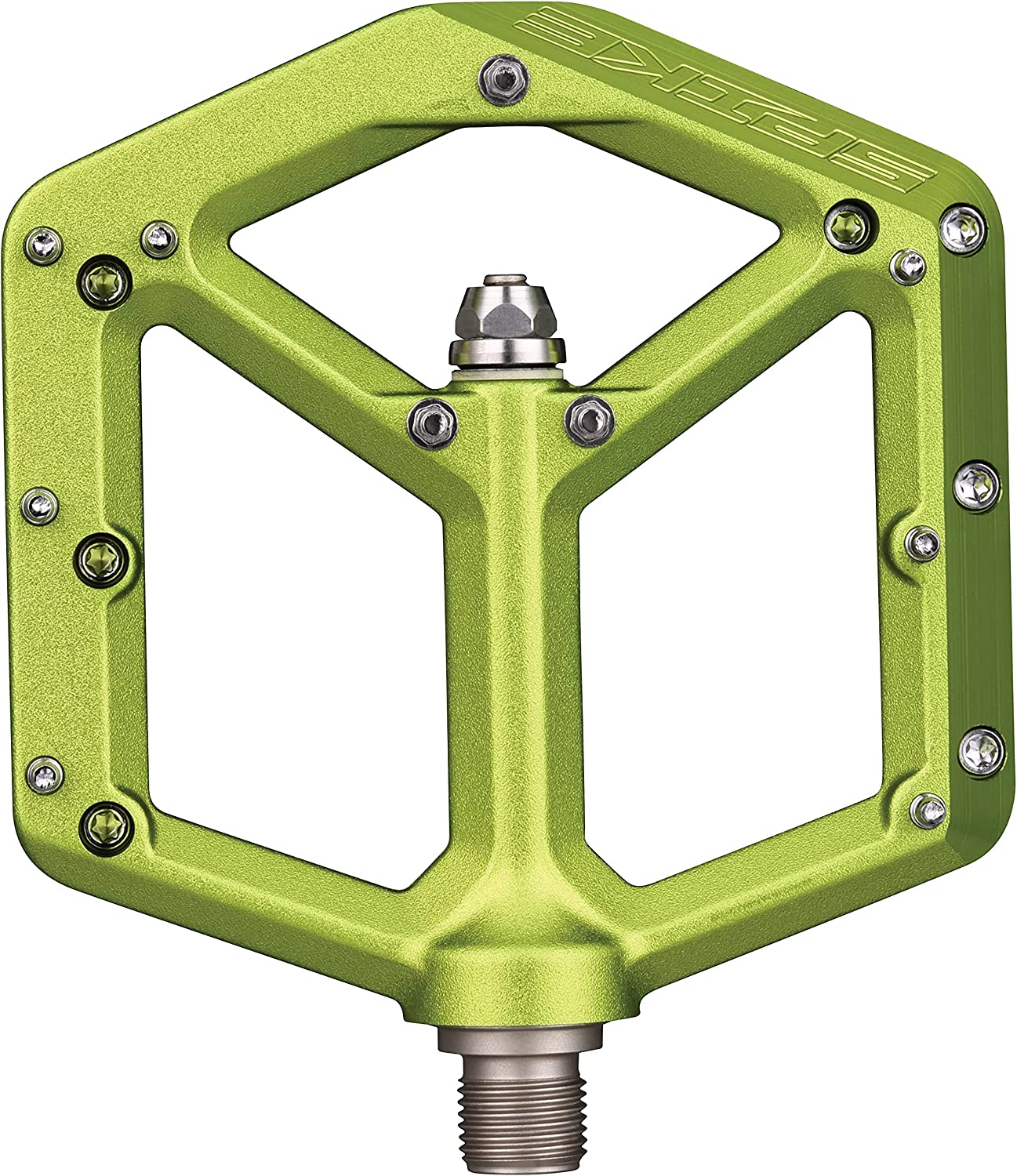 SPANK Pedales Spike Green - Image 3