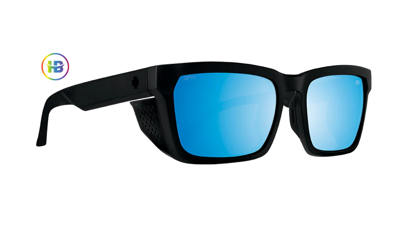 Anteojos SPY+ Helm Tech Matte Black Happy Boost Bronze Polar Ice Blue Spectra Mirror