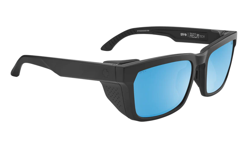 Anteojos SPY+ Helm Tech Matte Black Happy Boost Bronze Polar Ice Blue Spectra Mirror - Image 5