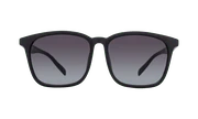 SPY SUN Cooler Matte Trans Gray - Gray with Coral Mirror - Image 2
