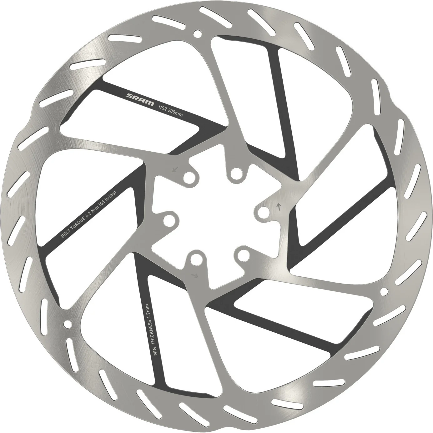 Sram Rotor Disco Hs2 200 Rounded