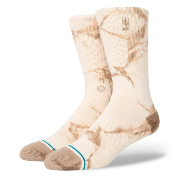 Stance Calcetines Men NBA Logoman Dye Natural