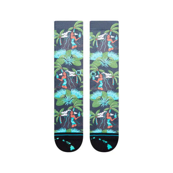 Stance Calcetines Men Peles Hair Washed Black - Image 2