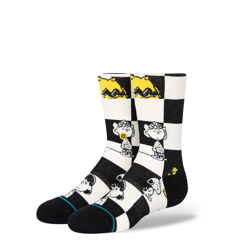 Stance Calcetines Unisex Checked Black
