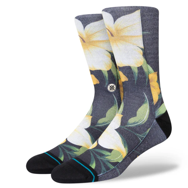 Stance Calcetines Unisex Rivi Tropics – Black