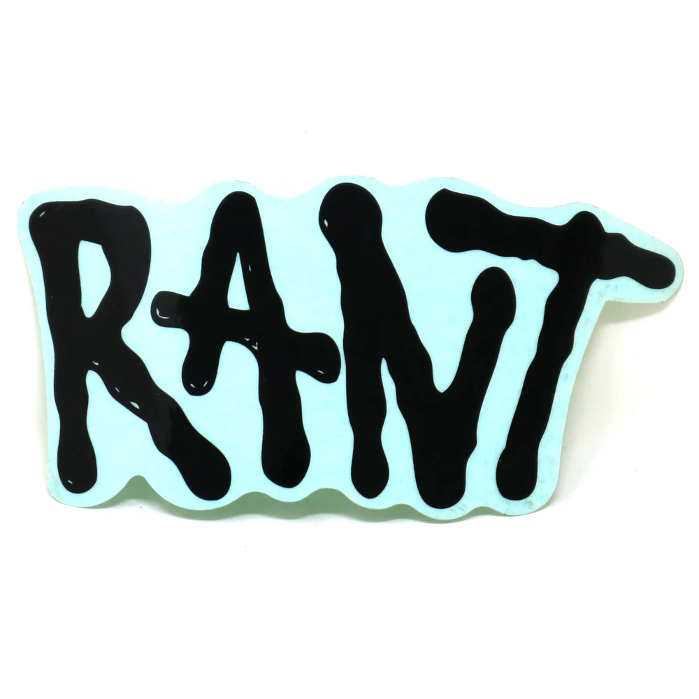 Sticker RANT Negro