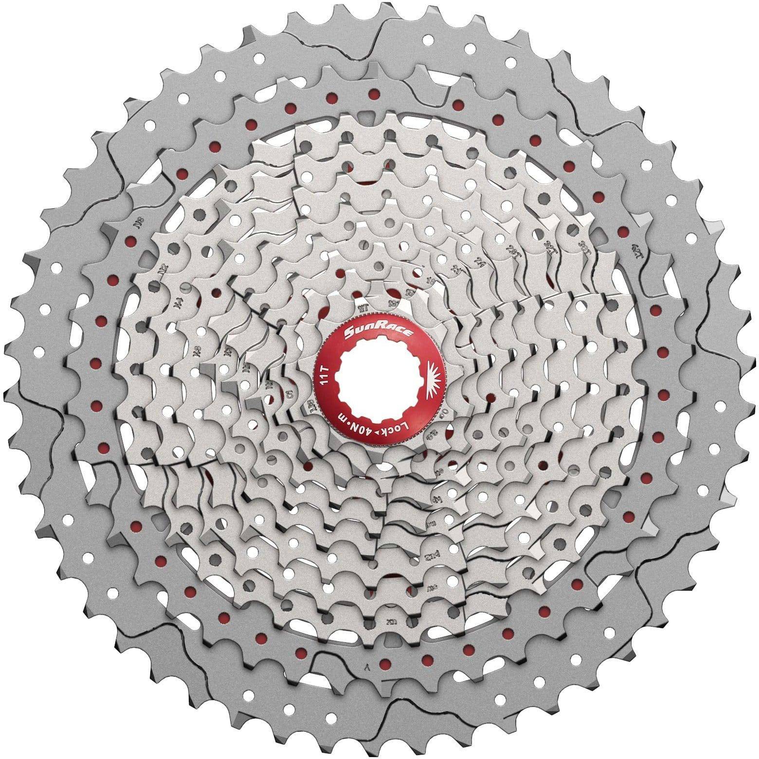 SUN RACE - PIÑON CSMX80 WT5 11V (11-50) PLATA