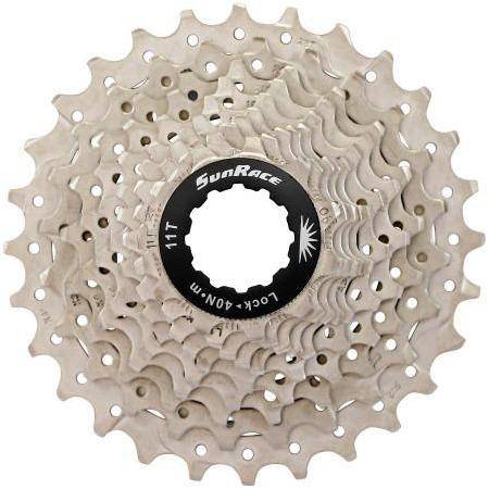 SUN RACE - PIÑÓN CSR0 CASSETTE 10V 11-25T PLATA