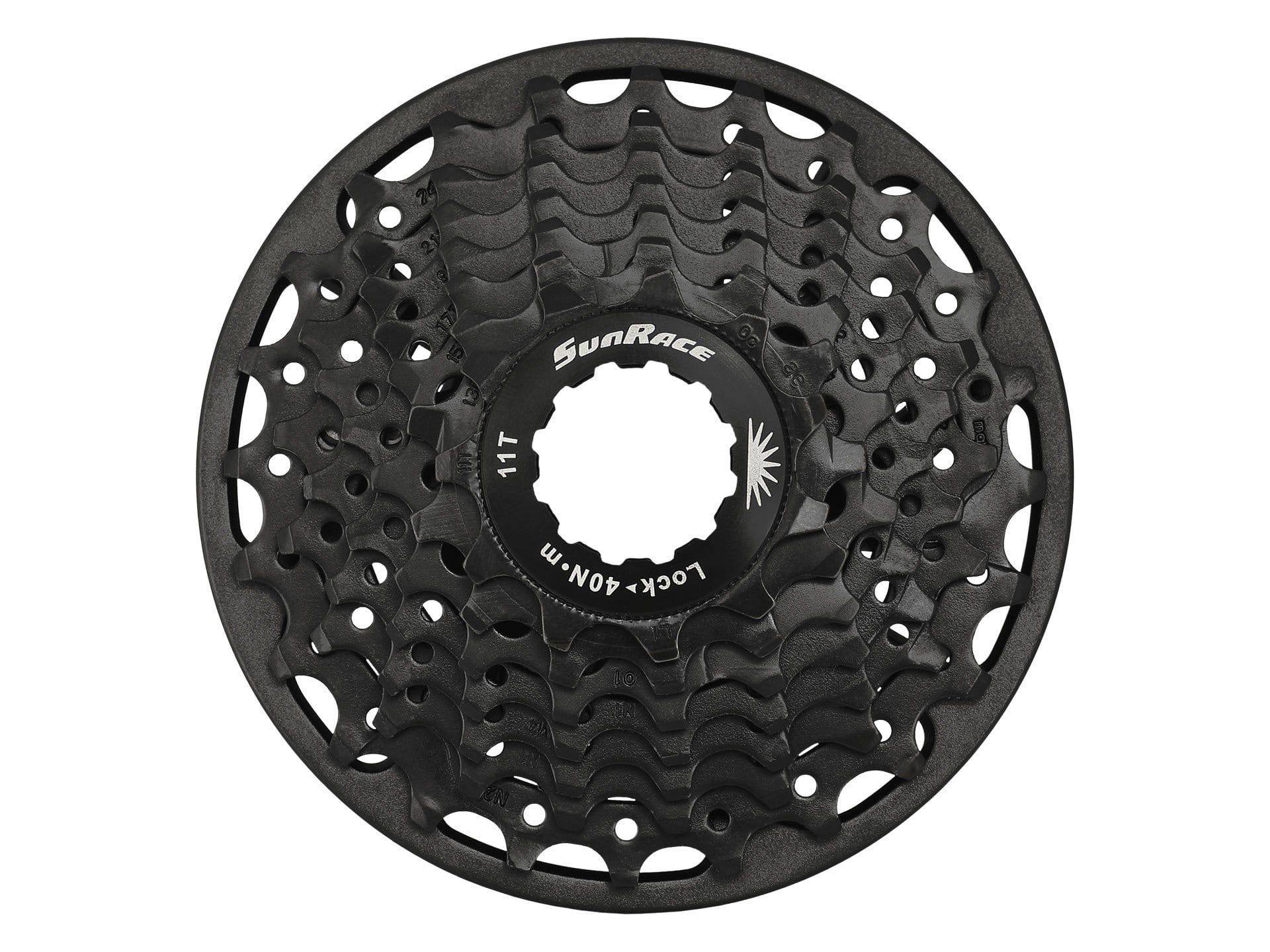 SunRace Piñón MDH 7V (núcleo 11V) 11-24T negro