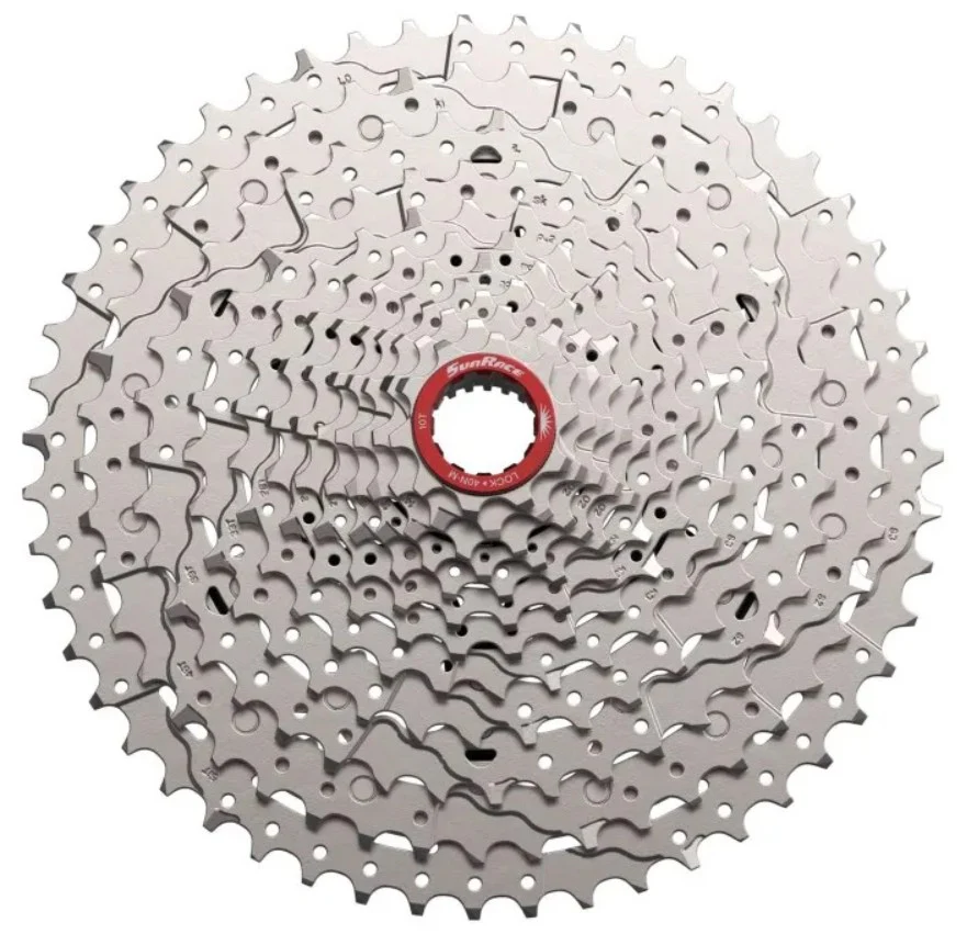 SunRace Piñón MZ930 12V 10-51T (MS) plateado