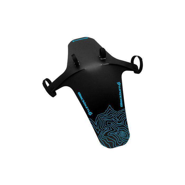 Tapa Barro Delantero Bicicleta Negro Azul Blackburn