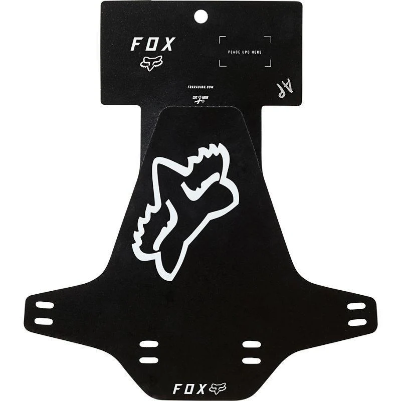 Tapa Barro Delantero Bicicleta Negro/Blanco 2020 Fox Racing