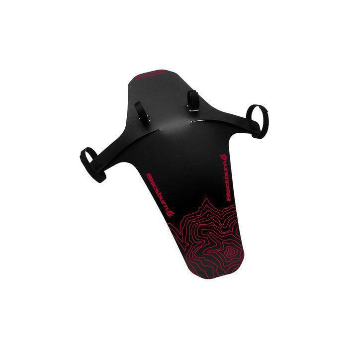 Tapa Barro Delantero Bicicleta Negro Rojo Blackburn