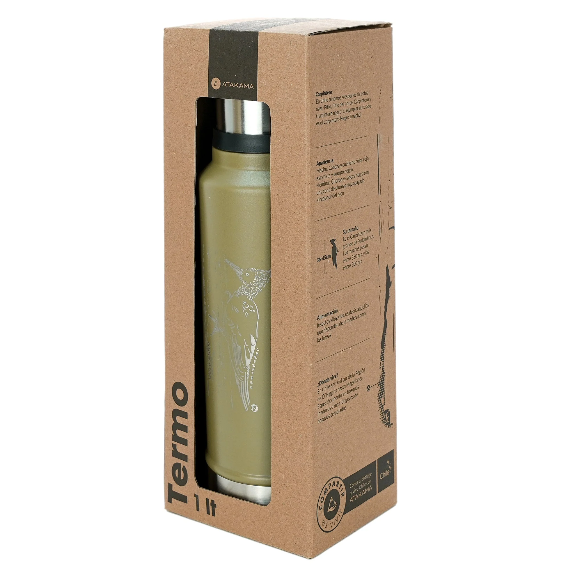 Termo pájaro Carpintero 1 lt - Image 5