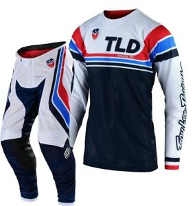 Traje de Moto Se Air Seca White / Dark Navy Troy Lee Designs