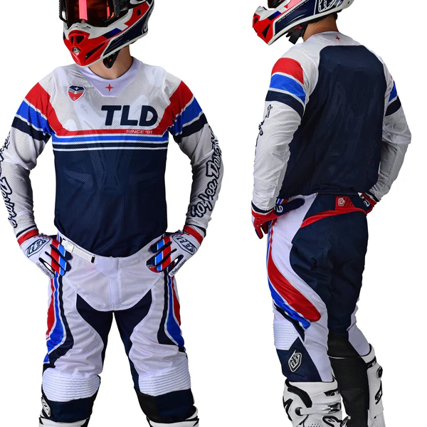 Traje de Moto Se Air Seca White / Dark Navy Troy Lee Designs - Image 2