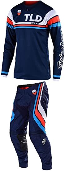 Traje de Moto Se Seca Dark Navy / Orange Troy Lee Designs - Image 3