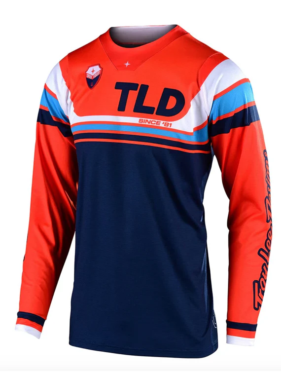Traje de Moto Se Seca Orange / Dark Navy Troy Lee Designs - Image 4