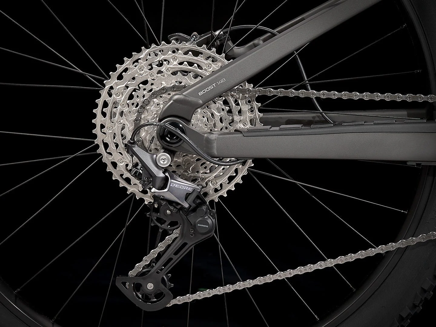 Bicicleta Enduro Trek Fuel EX 5 Negra 5ta Gen - Image 3