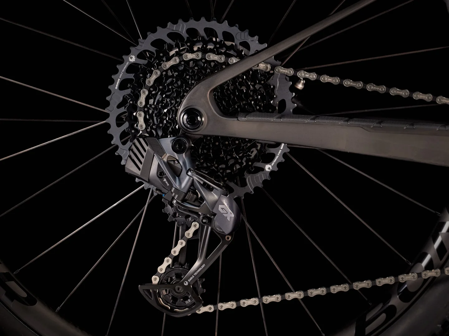 Trek Bicicleta MTB Supercaliber 9.8 Gris/Negro - Image 10