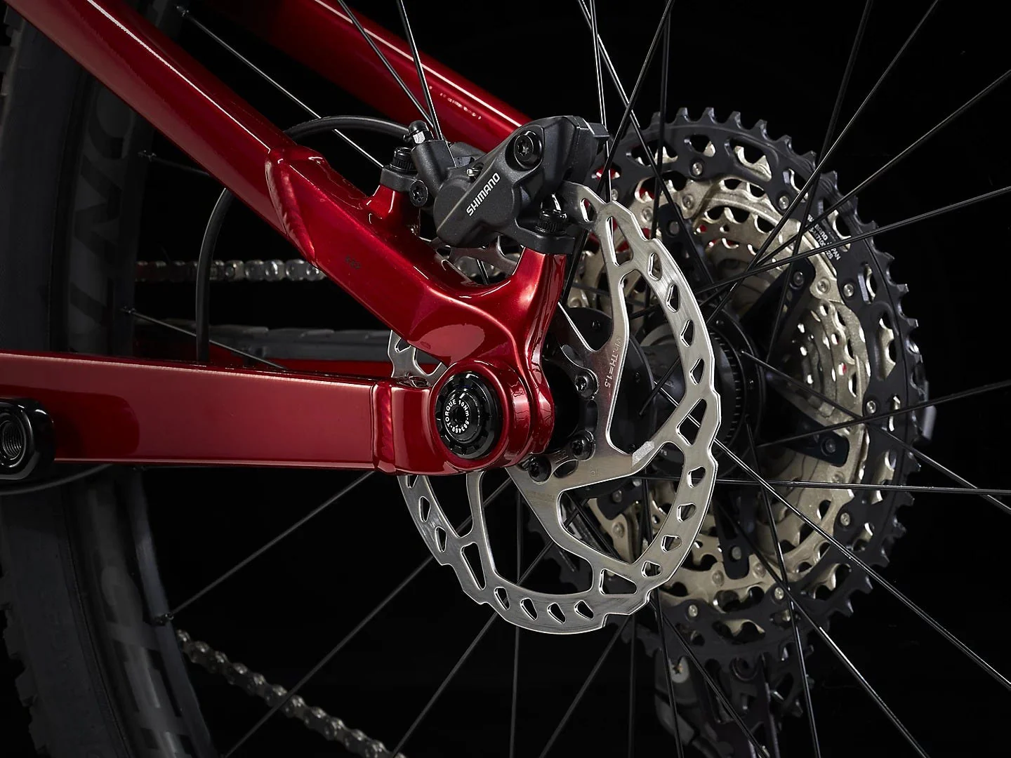 Bicicleta Enduro Trek Top Fuel 8 Roja - Image 9