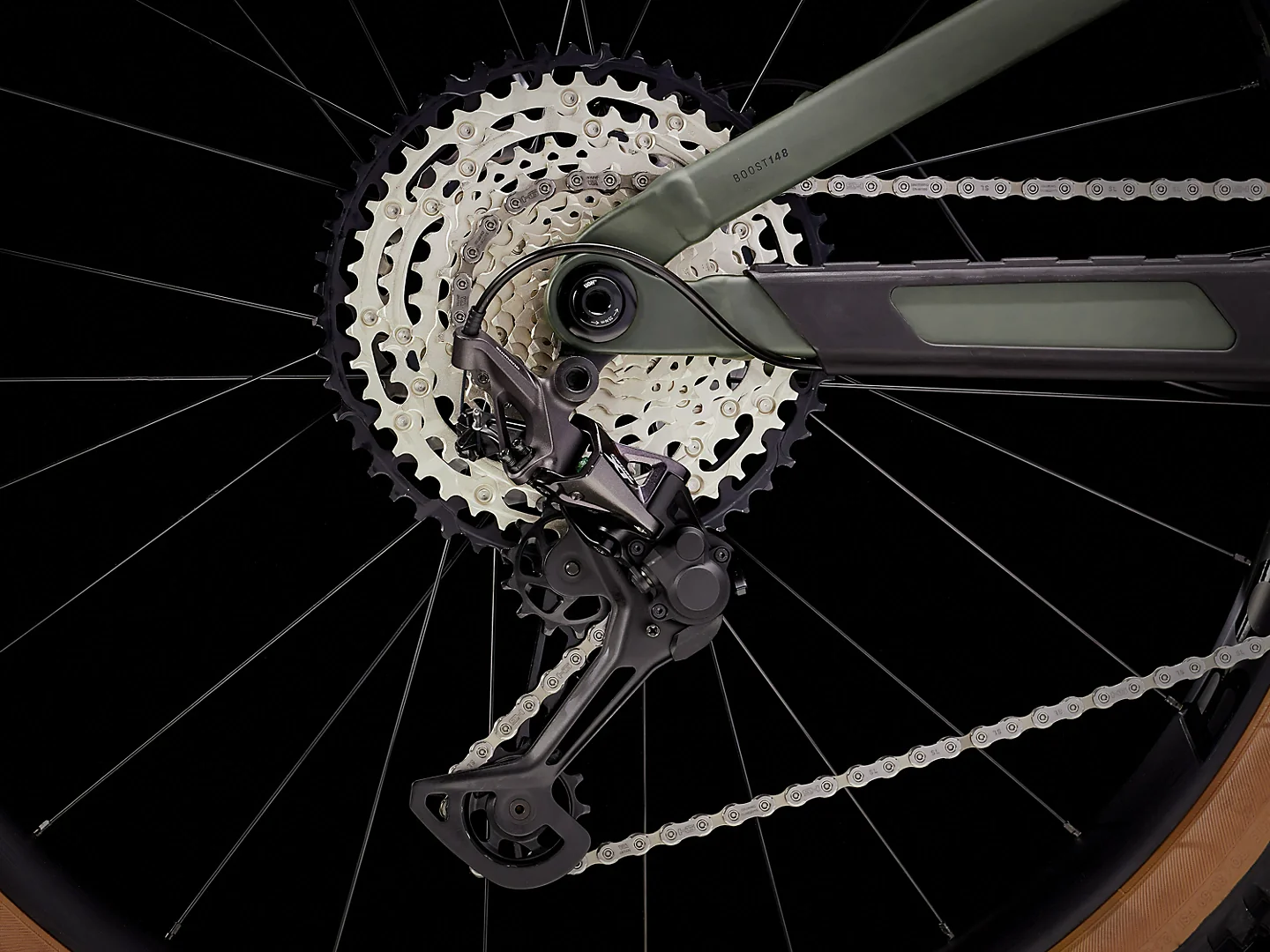 Bicicleta Enduro Trek Top Fuel 8 XT Verde - Image 5