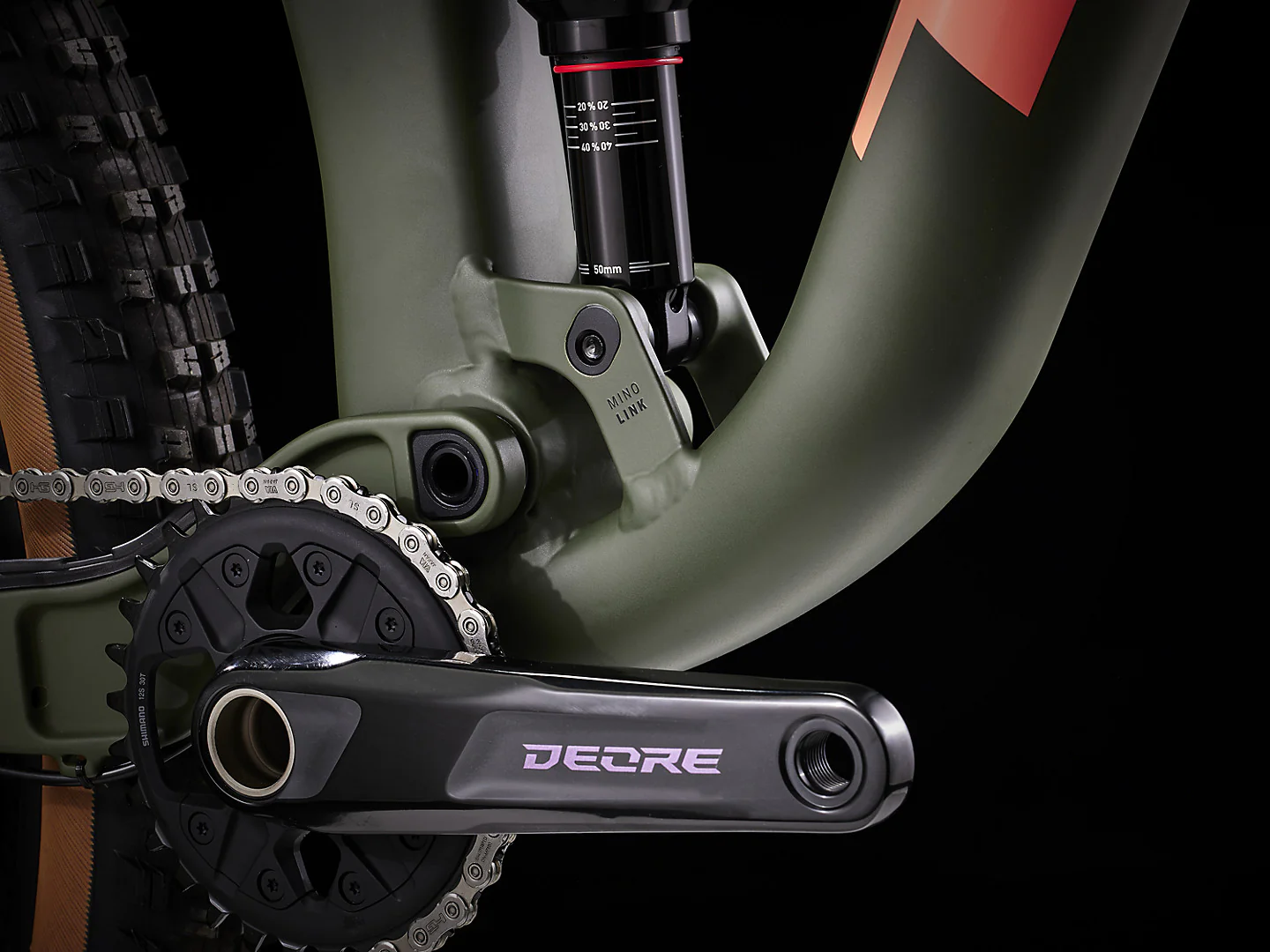 Bicicleta Enduro Trek Top Fuel 8 XT Verde - Image 8