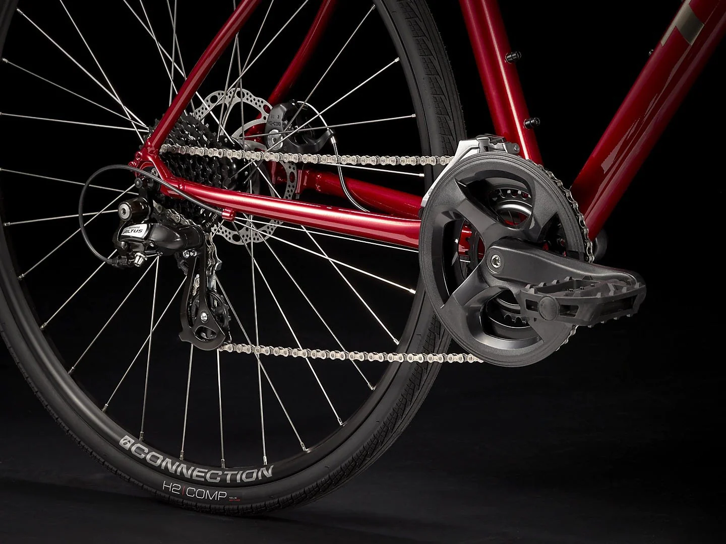 Bicicleta Urbana Trek FX 1 Roja 700c - Image 7