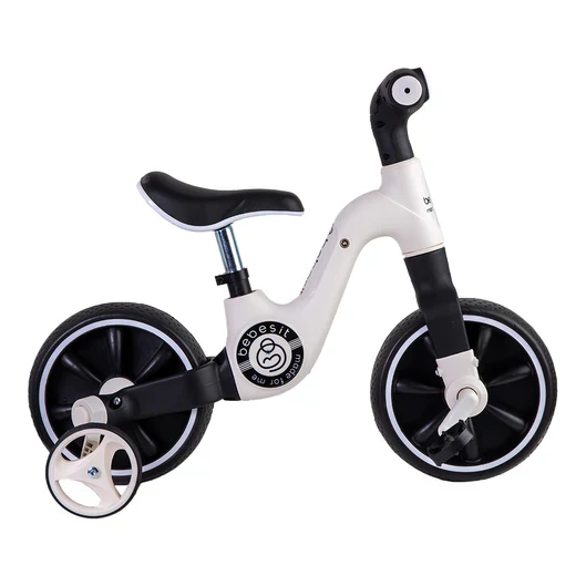 Triciclo Bicicleta Aprendizaje Pedales 2 en 1 XT05 Blanco - Image 2