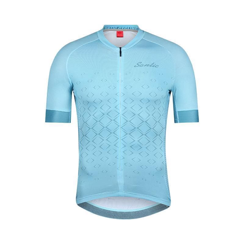 Tricota Ciclismo Celeste Hombre Santic