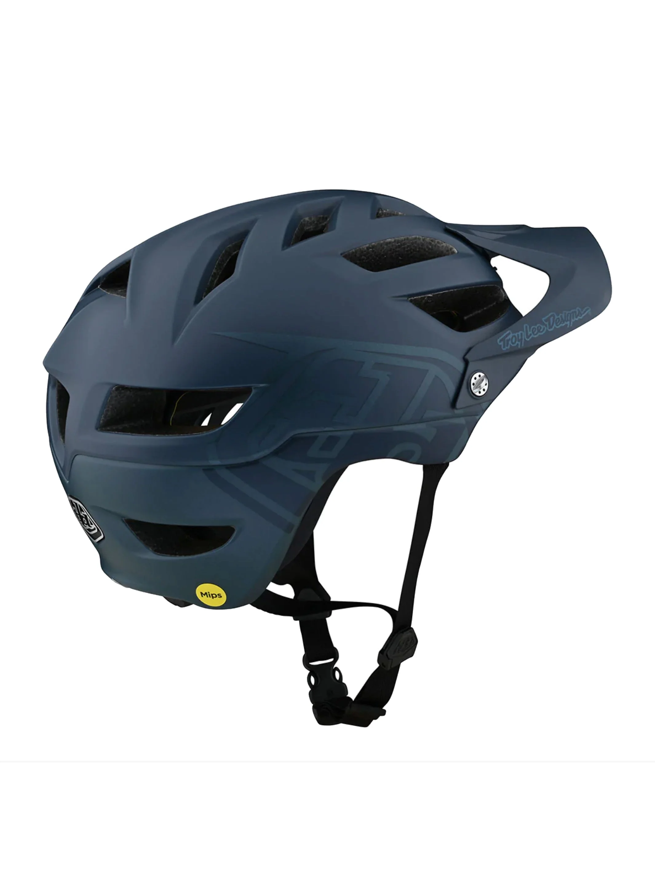 Troy Lee Designs Casco A1 Mips Classic Slate Azul - Image 2