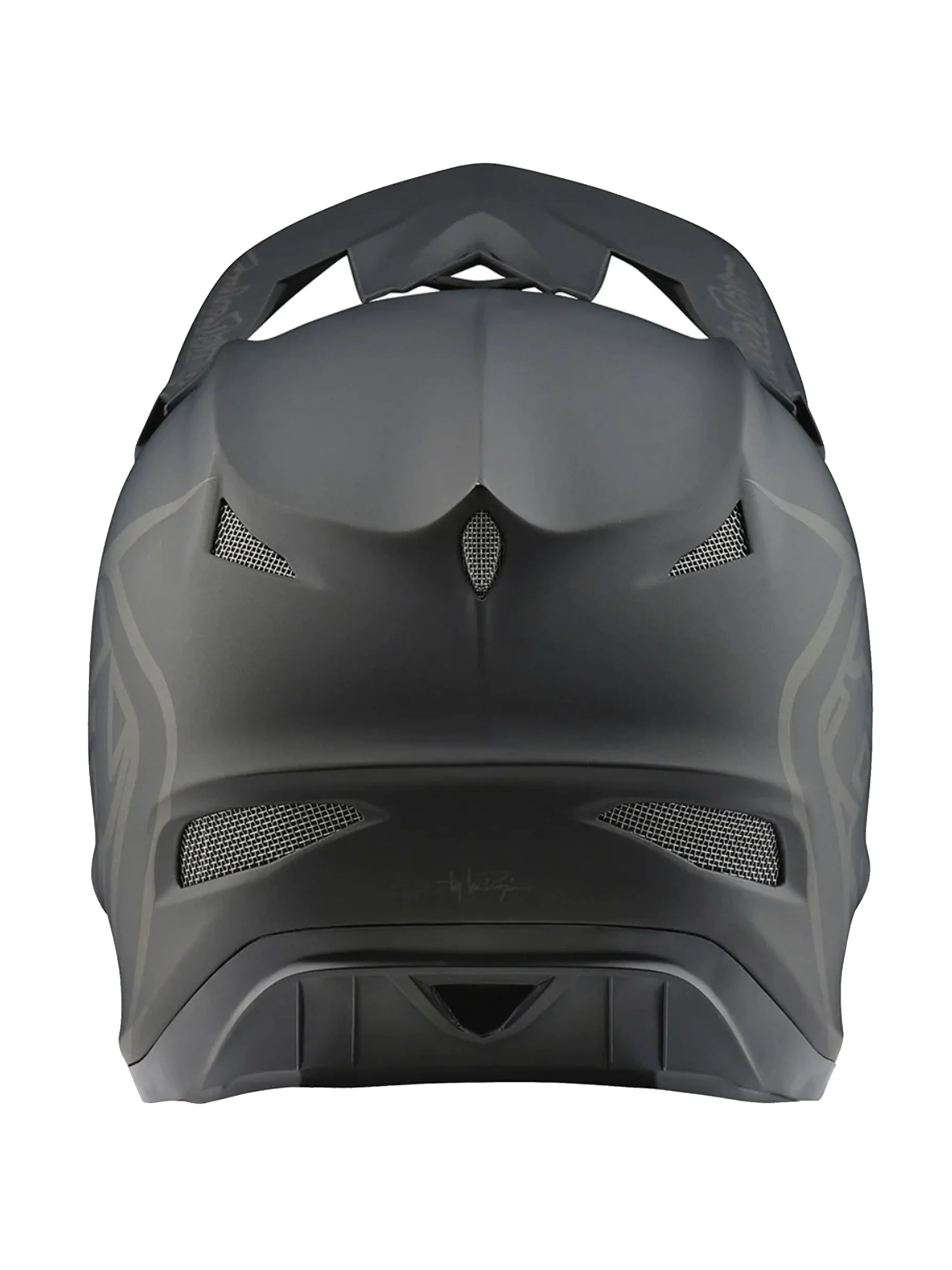 Troy Lee Designs Casco D3 Fiberlite Mono Negro - Image 2