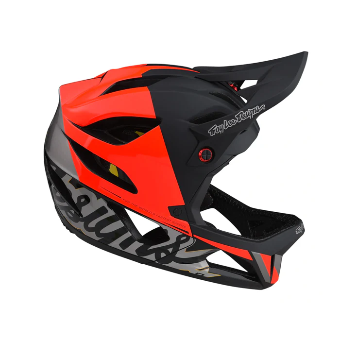 Troy Lee Designs Casco de Bicicleta Stage Mips Nova Glo Black/Red - Image 2