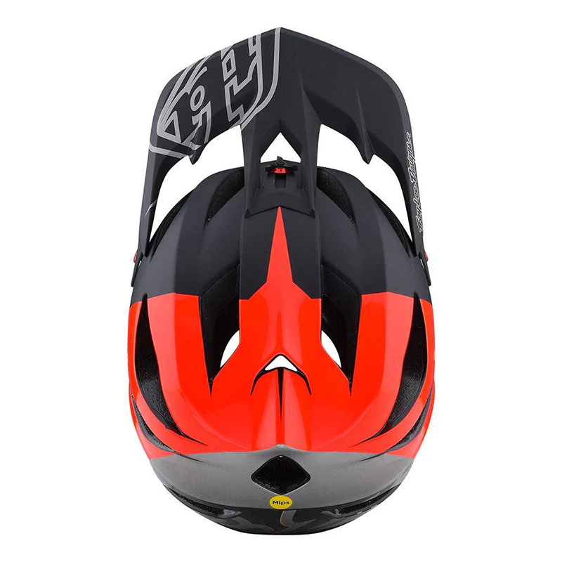 Troy Lee Designs Casco de Bicicleta Stage Mips Nova Glo Black/Red - Image 4
