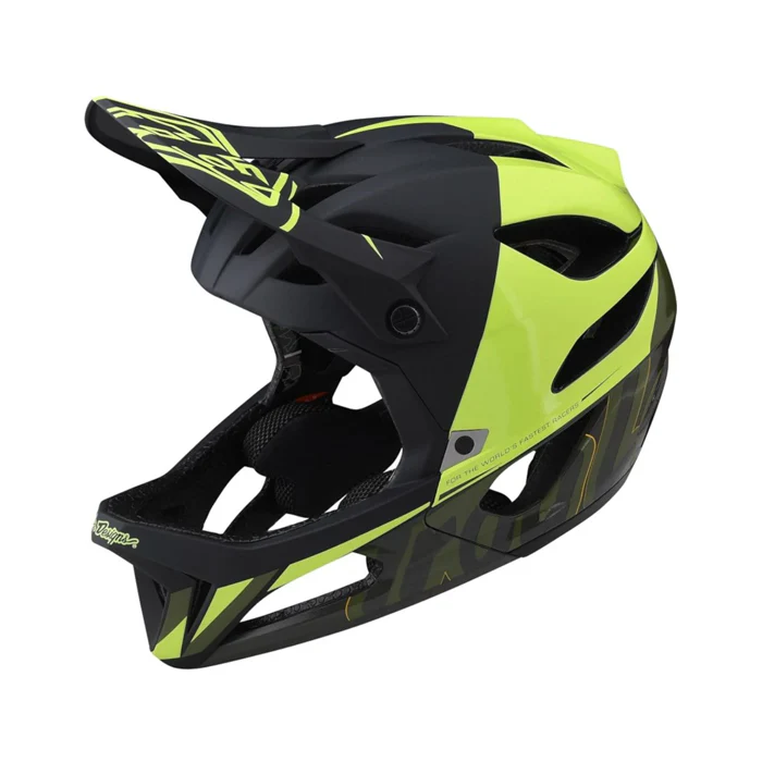 Troy Lee Designs Casco de Bicicleta Stage MIPS Nova glo Black/Yellow 2022