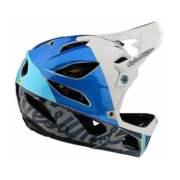 Troy Lee Designs Casco de Bicicleta Stage MIPS Nova Slate White/Blue 2022 - Image 2