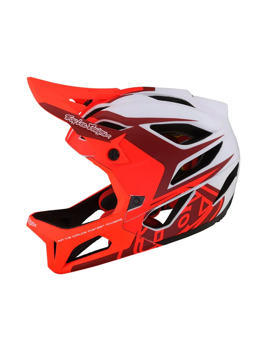 Troy Lee Designs Casco de Bicicleta Stage Valance Rojo