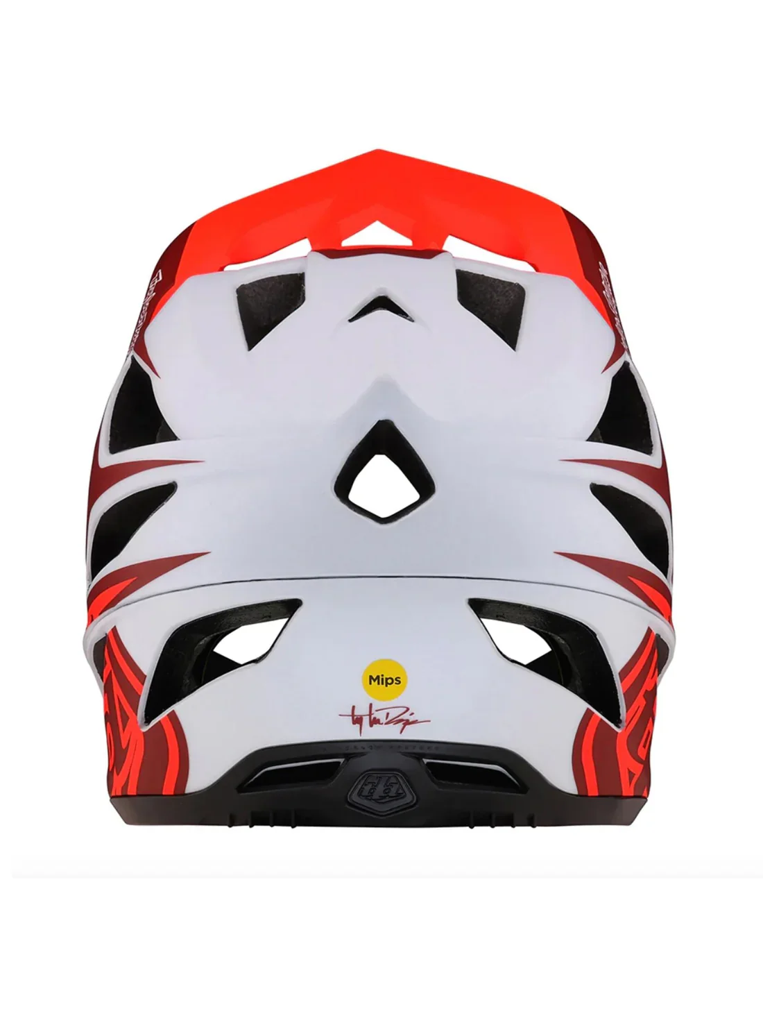 Troy Lee Designs Casco de Bicicleta Stage Valance Rojo - Image 2