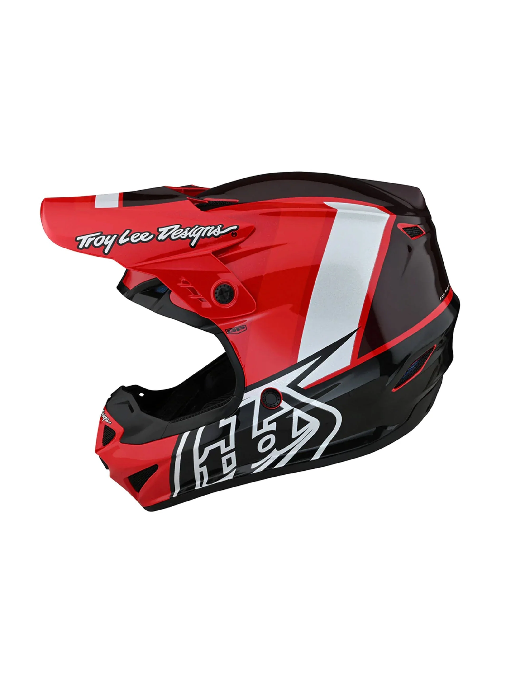 Troy Lee Designs Casco de Moto Gp Nova Rojo para niños