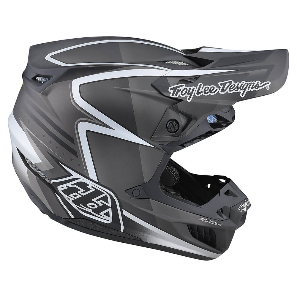 Troy Lee Designs Casco de Moto Se5 Carbon Mips Lines Negro - Image 5
