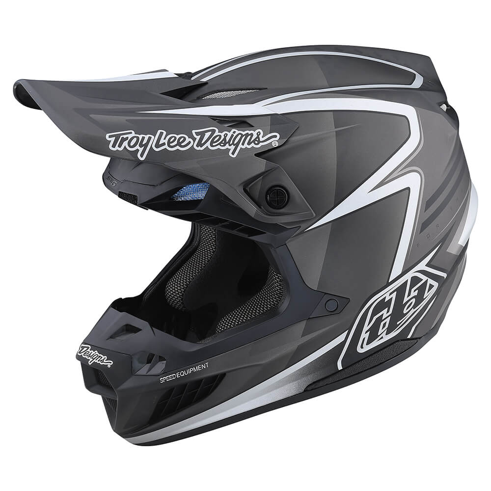 Troy Lee Designs Casco de Moto Se5 Carbon Mips Lines Negro - Image 6