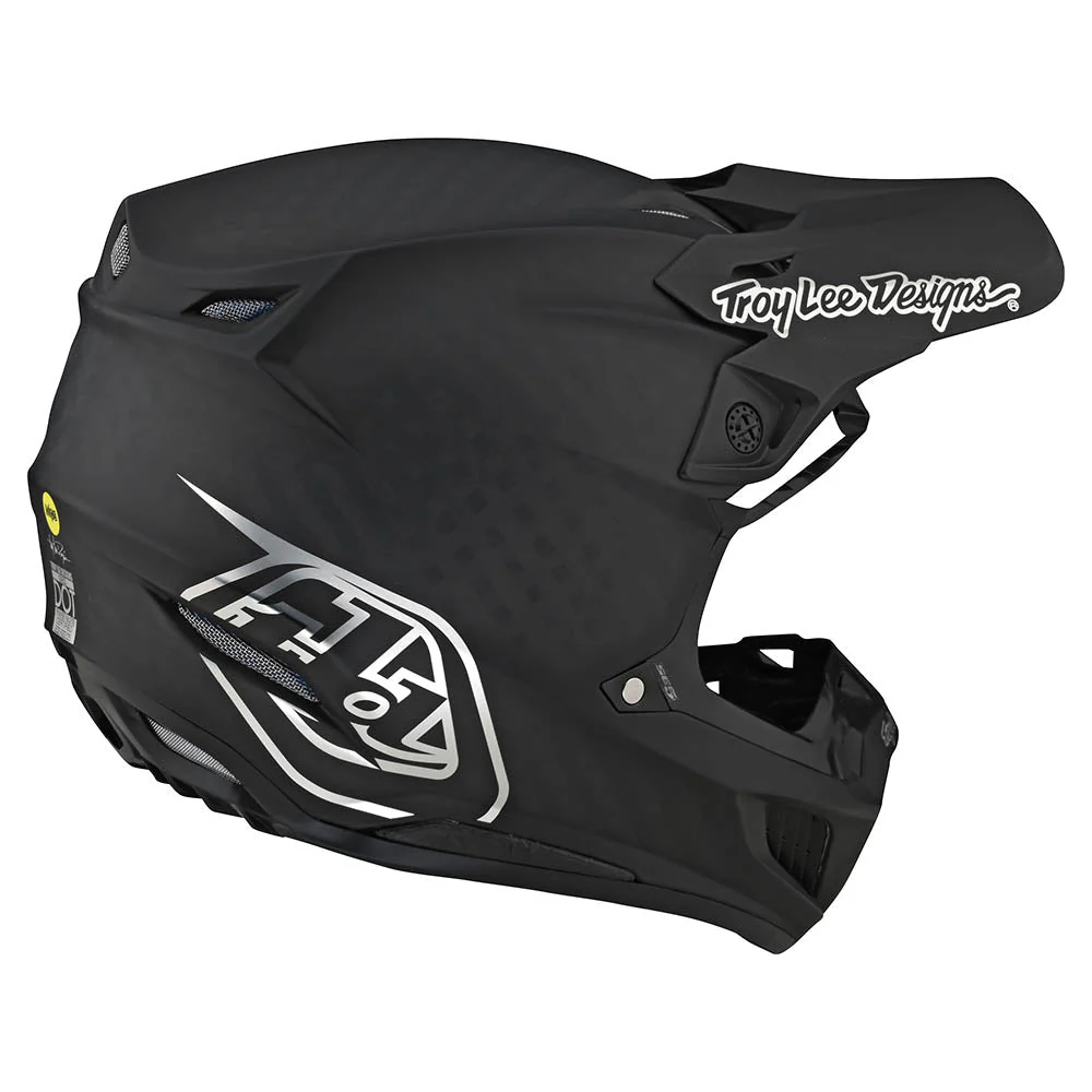Troy Lee Designs Casco de Moto Se5 Carbon Mips Stealth Black - Image 6