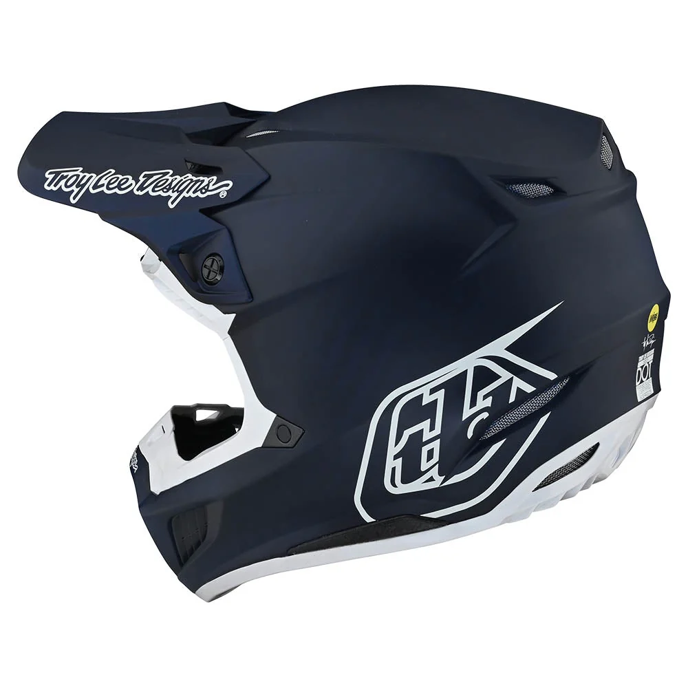 Troy Lee Designs Casco de Moto Se5 Carbon Mips Stealth Navy - Image 4