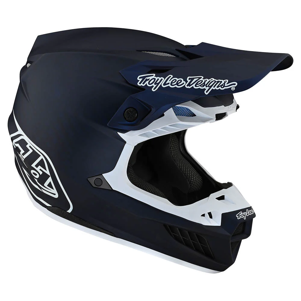 Troy Lee Designs Casco de Moto Se5 Carbon Mips Stealth Navy - Image 7