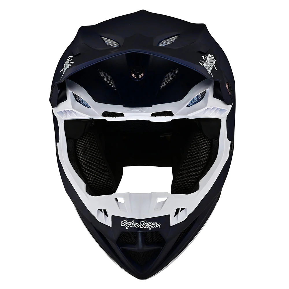 Troy Lee Designs Casco de Moto Se5 Carbon Mips Stealth Navy - Image 9