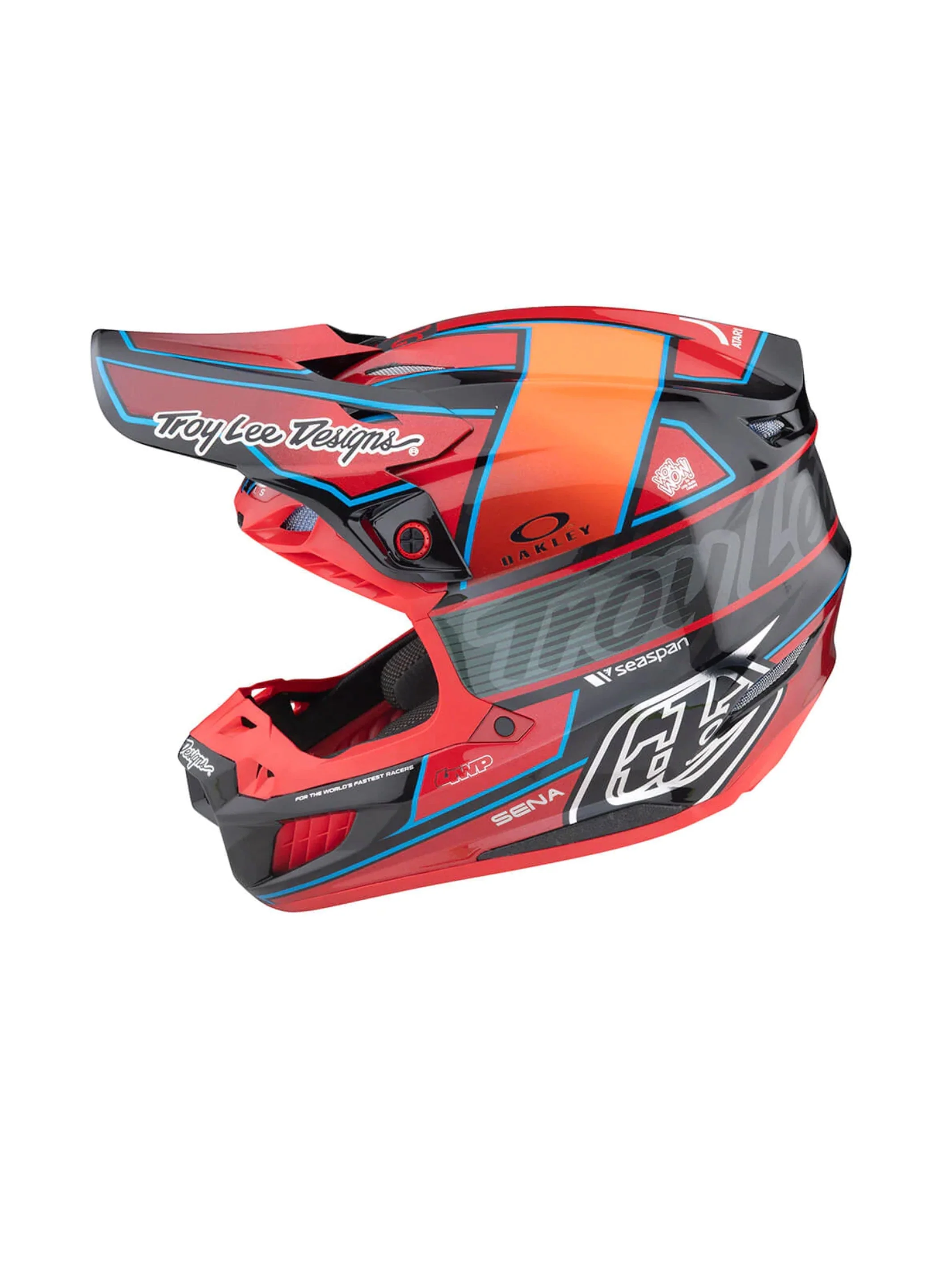 Troy Lee Designs Casco de Moto Se5 Carbon Mips Team Rojo